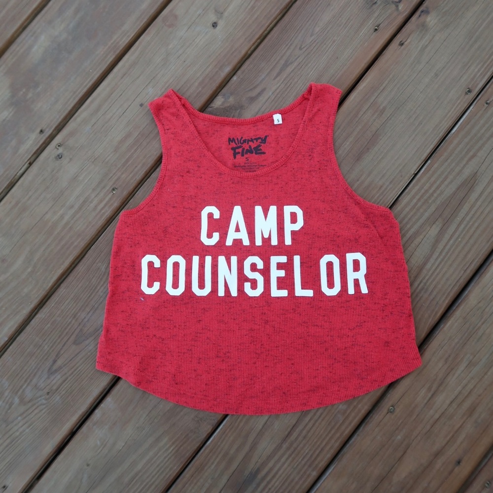 CAMP COUNSELOR tank top